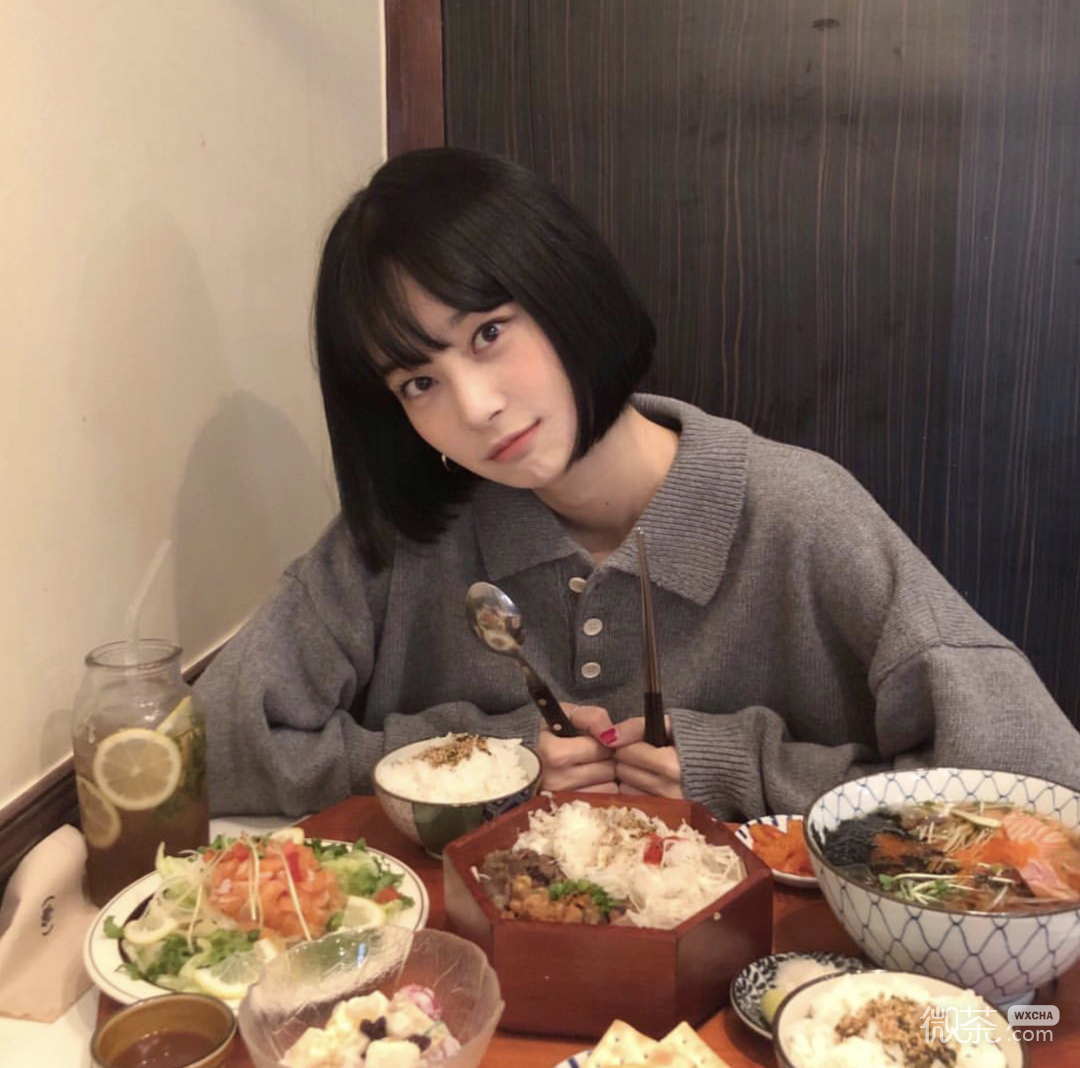 微信漂亮文艺清纯女头