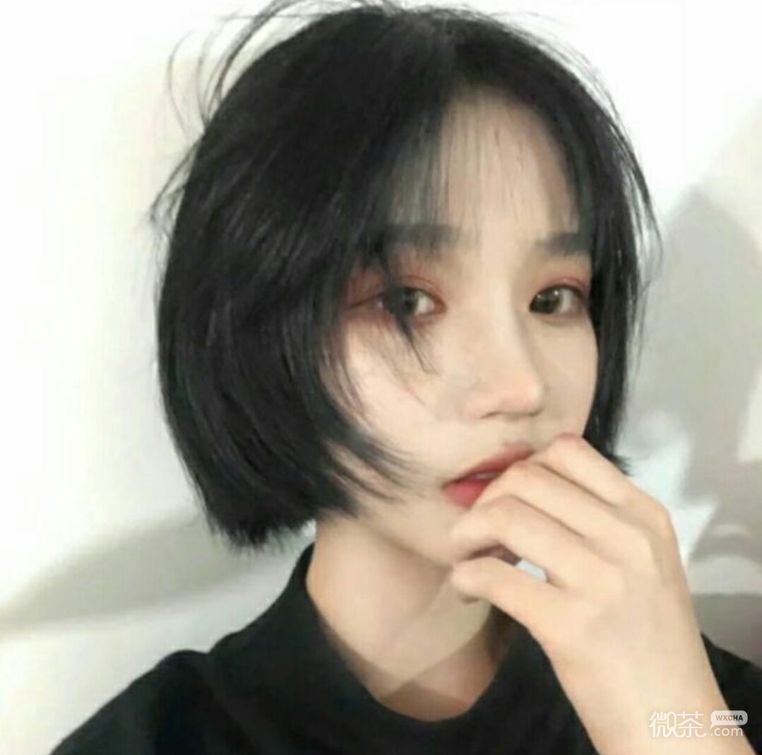 微信时尚青春迷人女头