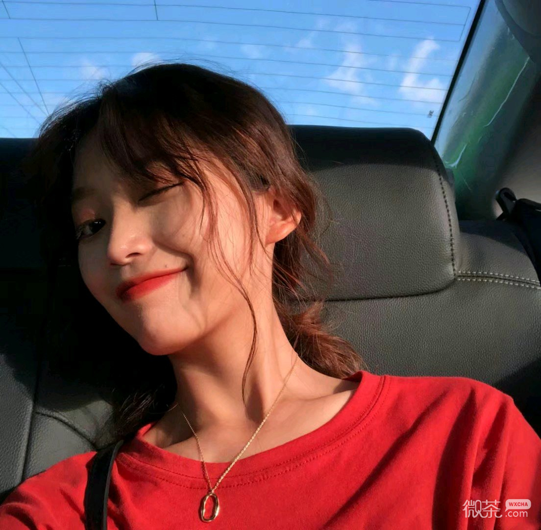 清纯漂亮时尚微信女头
