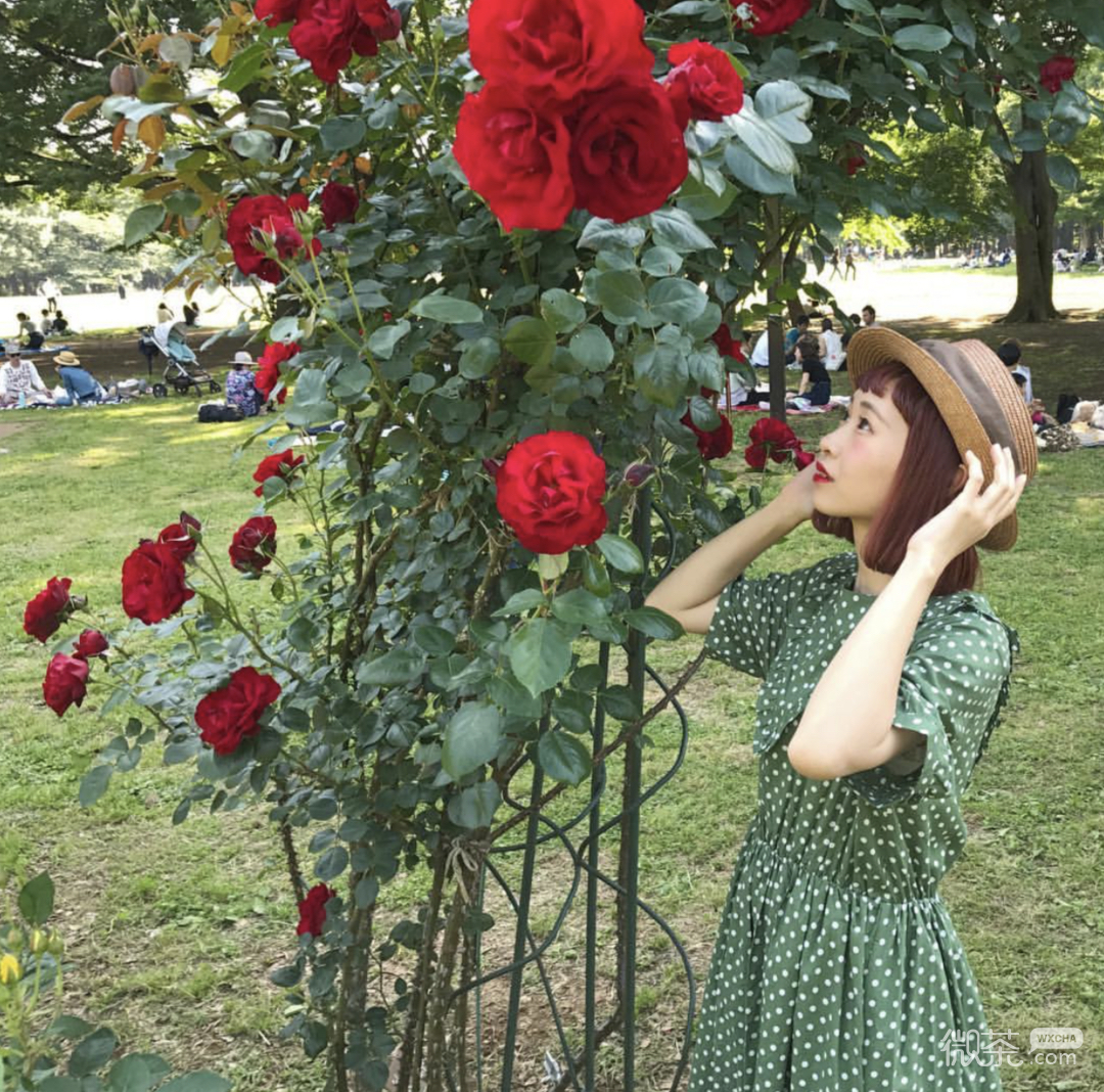小清新时尚性感迷人微信女头