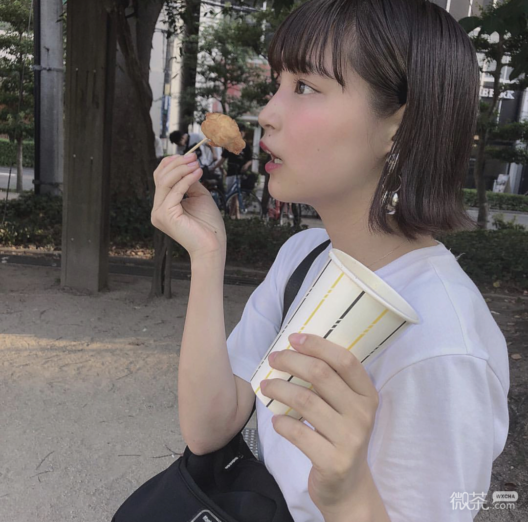 小清新时尚性感迷人微信女头