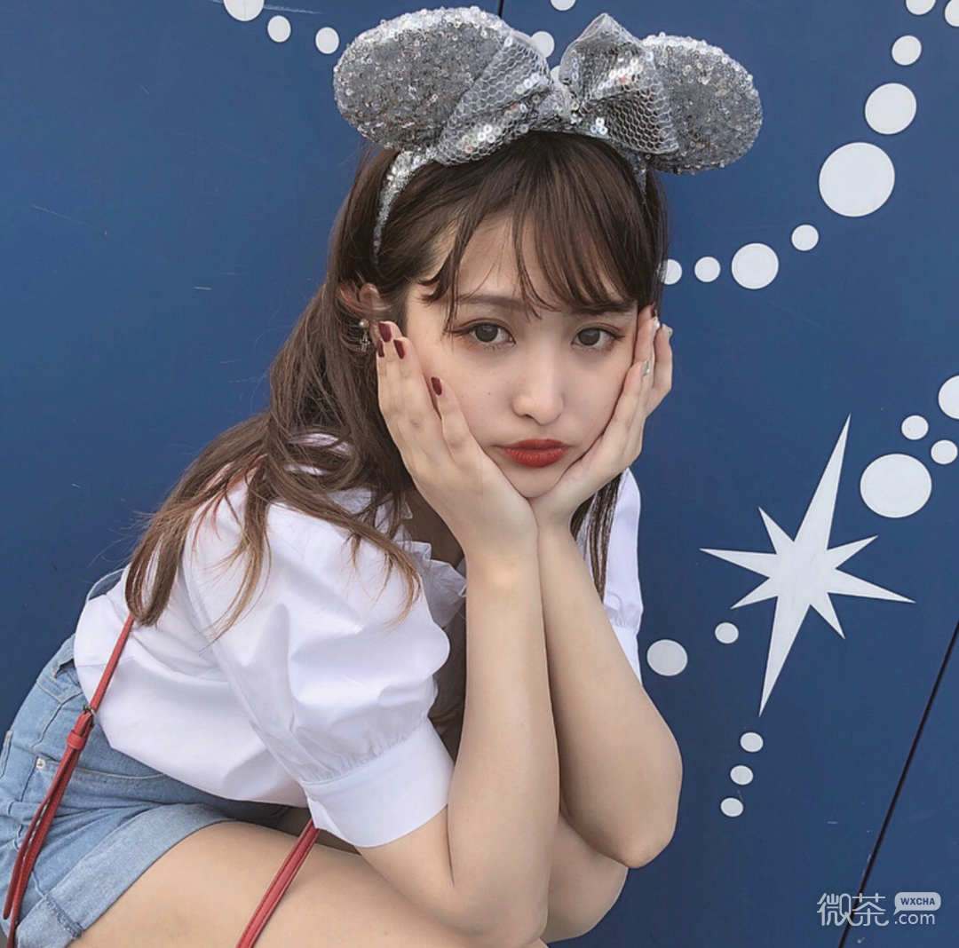 微信漂亮文艺清纯女头
