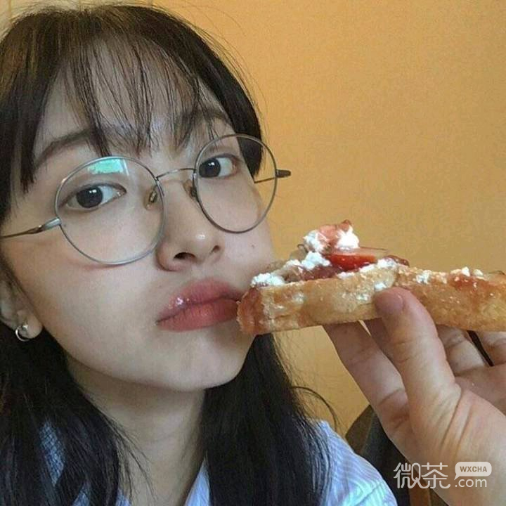 清纯漂亮时尚微信女头