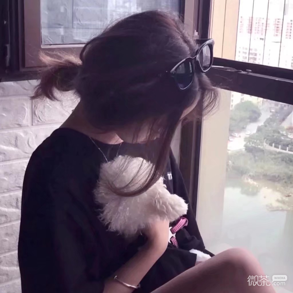 清纯漂亮时尚微信女头