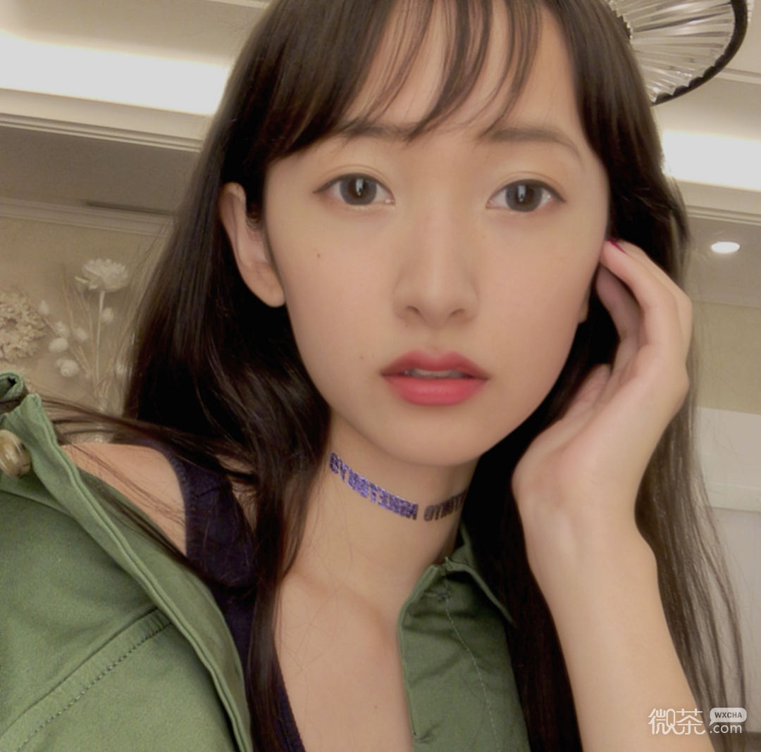 小清新时尚性感迷人微信女头