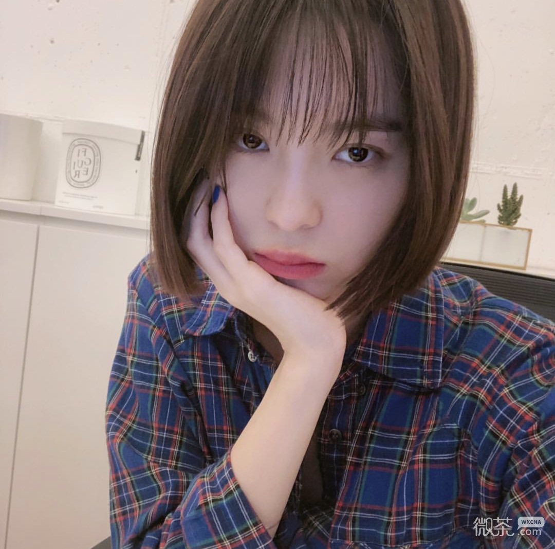 小清新时尚性感迷人微信女头