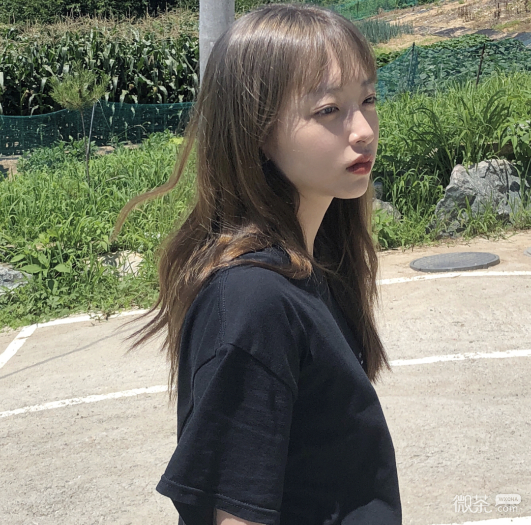 清纯漂亮时尚微信女头