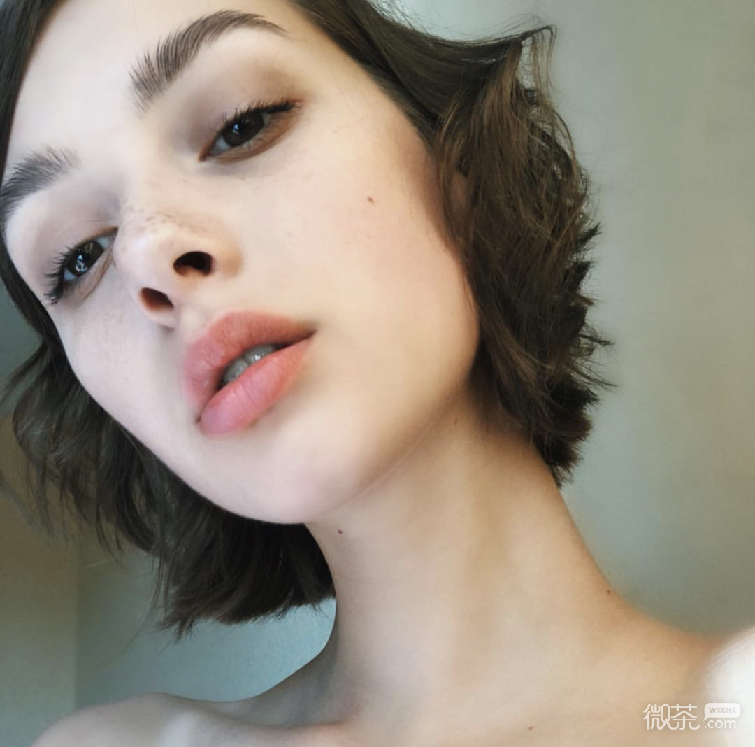 微信清新文艺长发女头