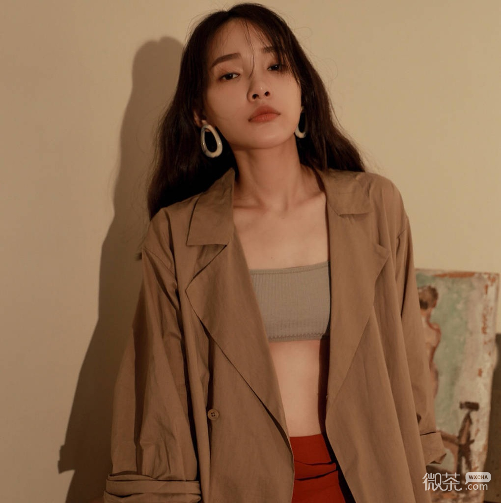 清新时尚漂亮微信女头