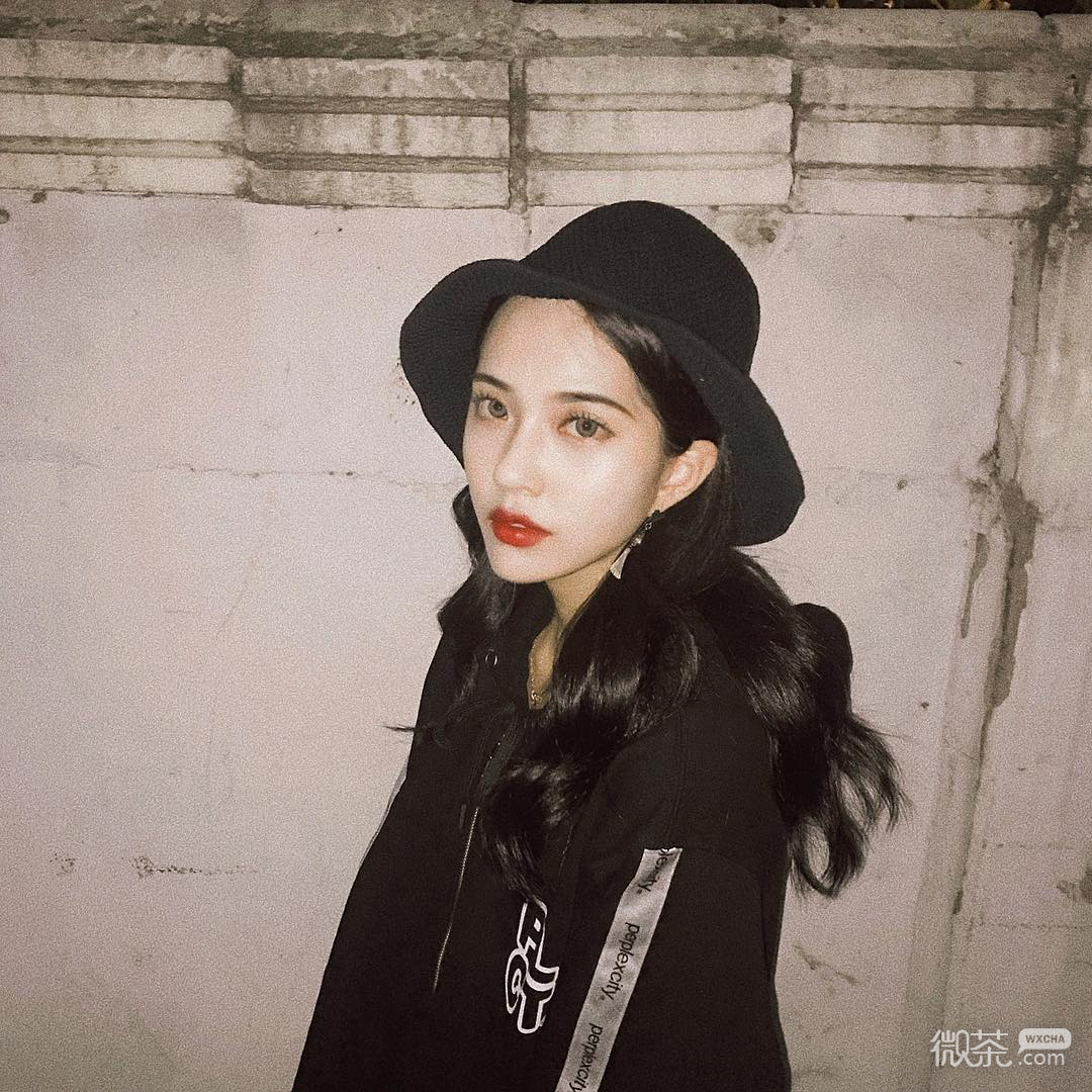 微信非主流性感网红女头