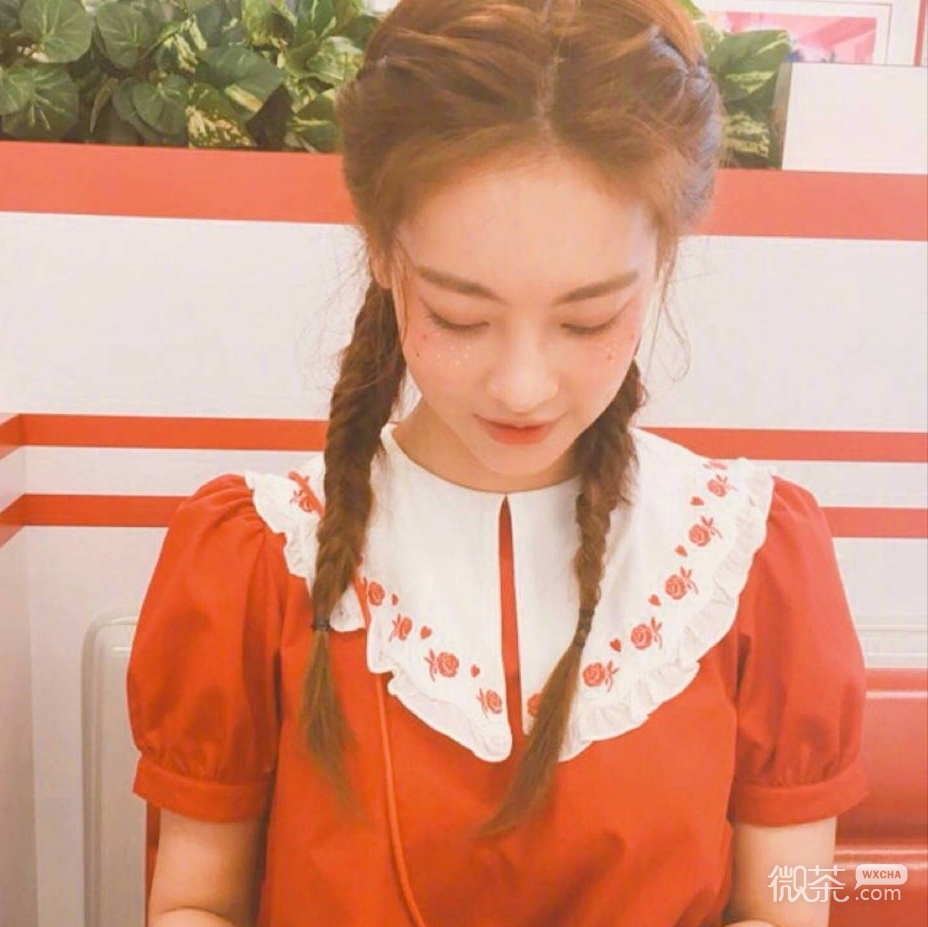 微信时尚性感清纯女头