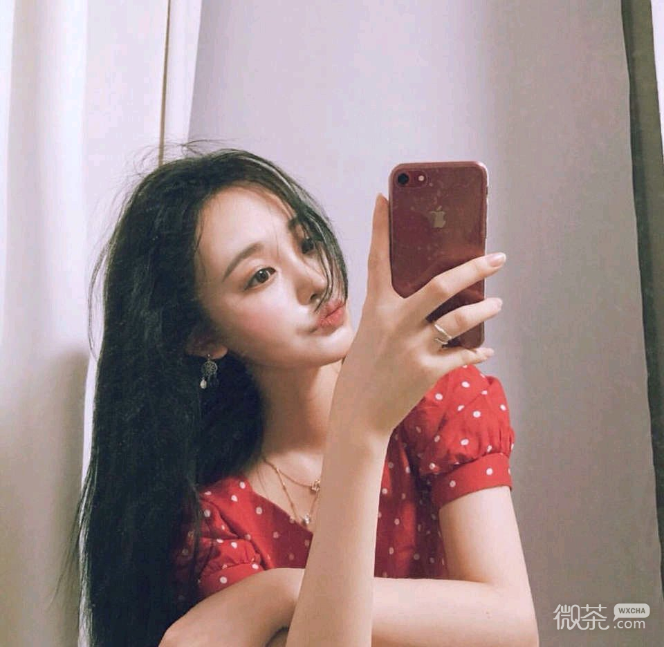 高颜值文艺清新微信女头
