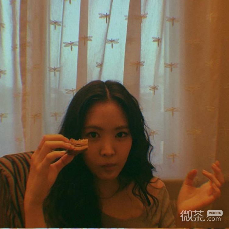 微信时尚性感清纯女头