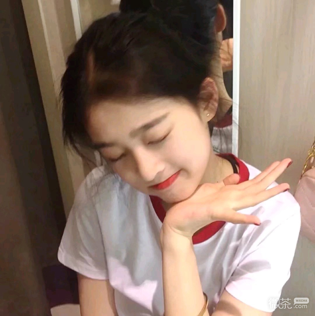 微信文艺简洁女头