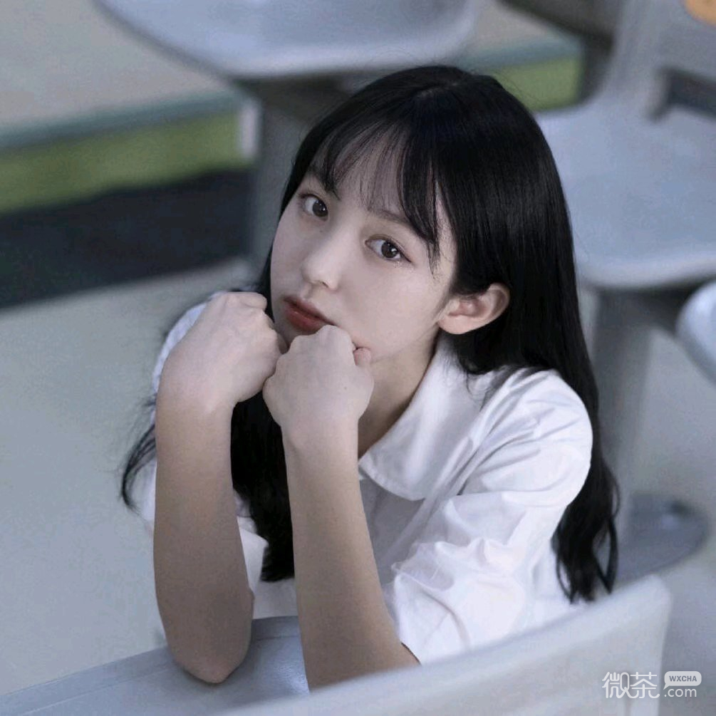 微信文艺简洁女头