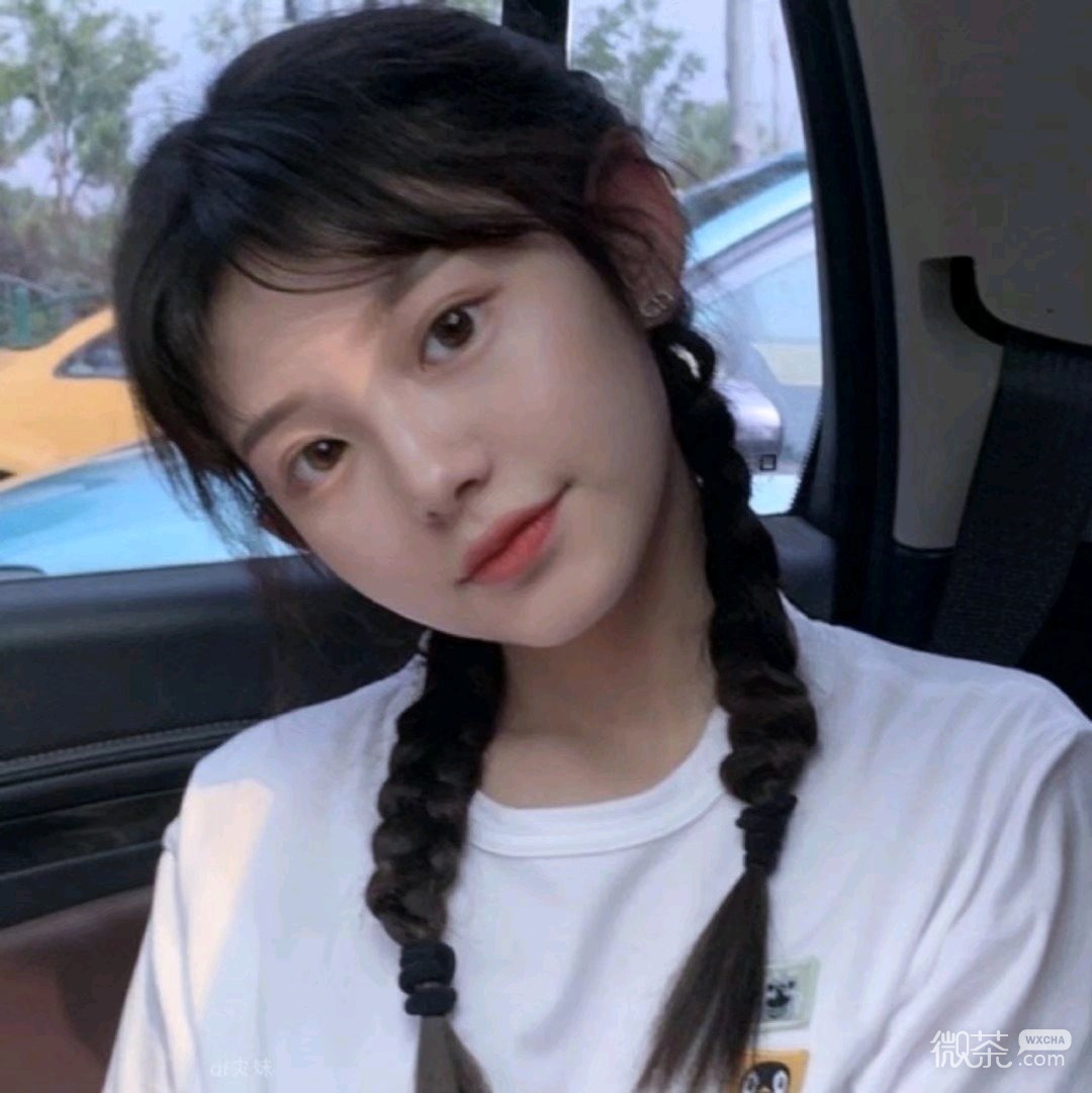微信文艺简洁女头