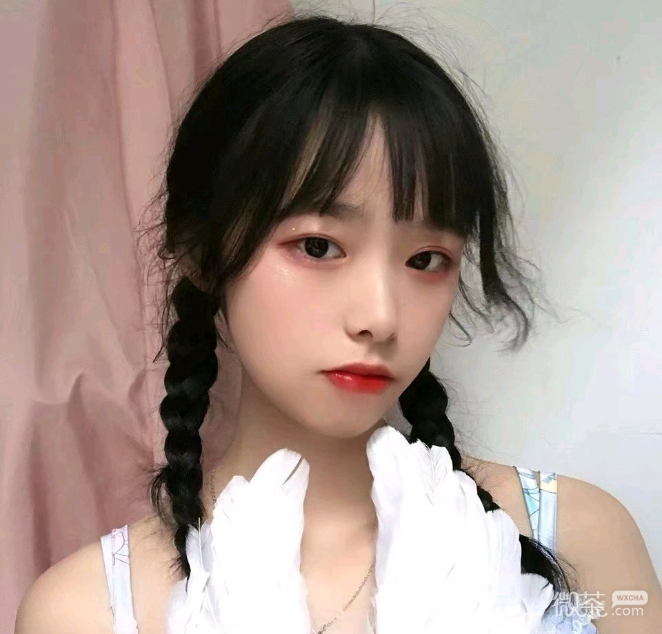 微信文艺简洁女头