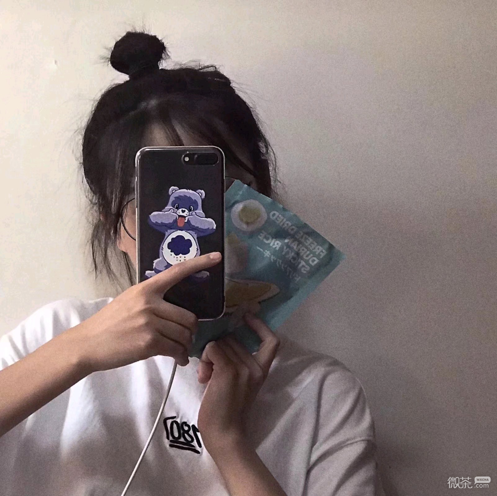 微信文艺简洁女头