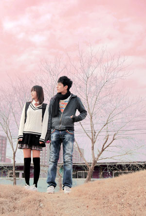 唯美浪漫的微信朋友圈情侣配图下载