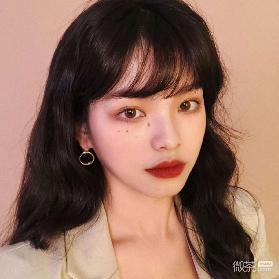 微信小清新清纯气质女头
