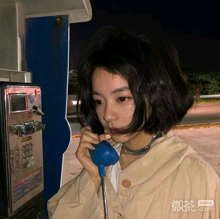 微信小清新清纯气质女头