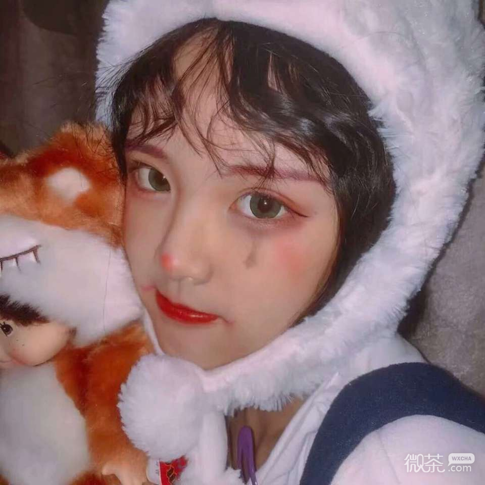 微信小清新清纯气质女头