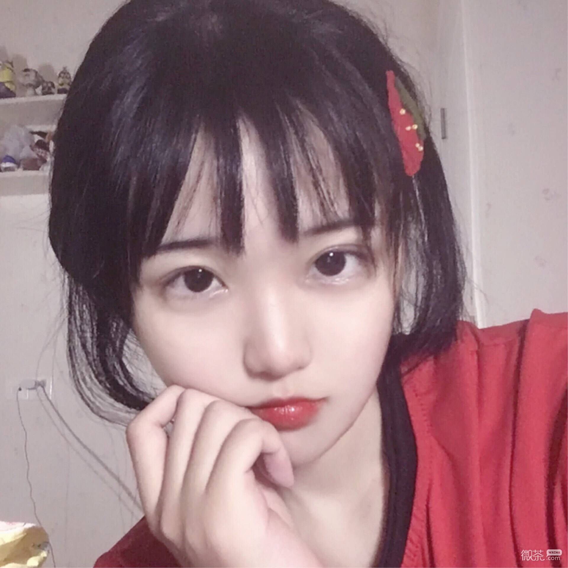 佛系时尚好看微信女头