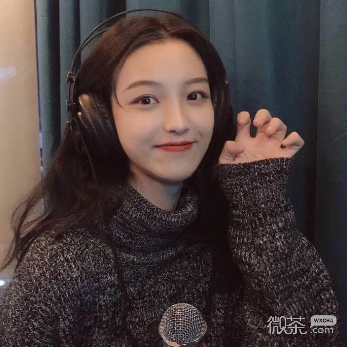 微信小清新清纯气质女头