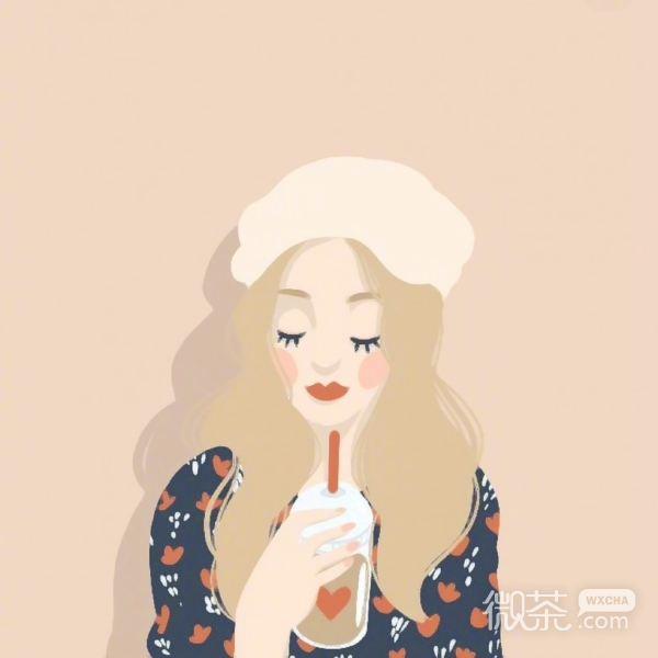 时髦个性的微信二次元卡通女生头像下载