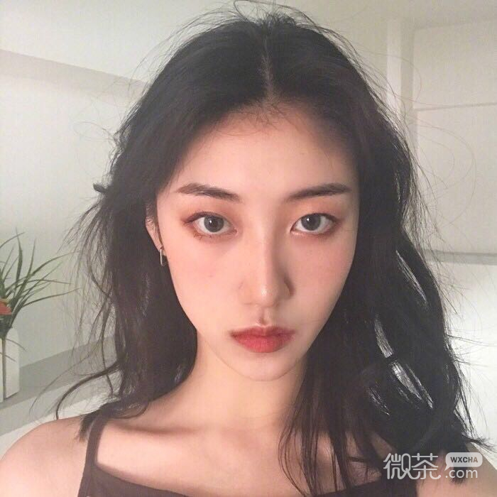 微信小清新清纯气质女头