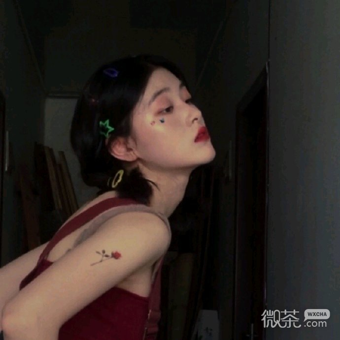 微信潮流文艺好看女头