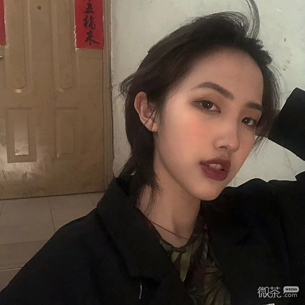微信潮流文艺好看女头