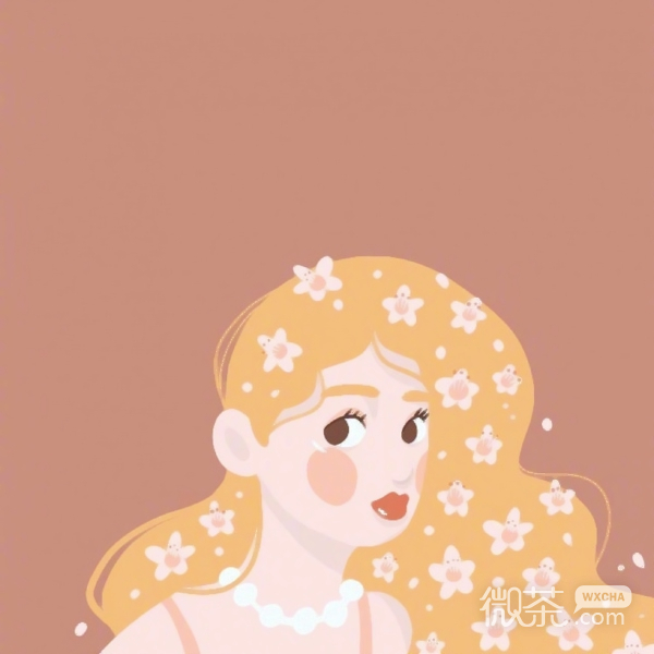 时髦个性的微信二次元卡通女生头像下载