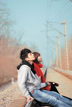 唯美浪漫的微信朋友圈情侣配图下载