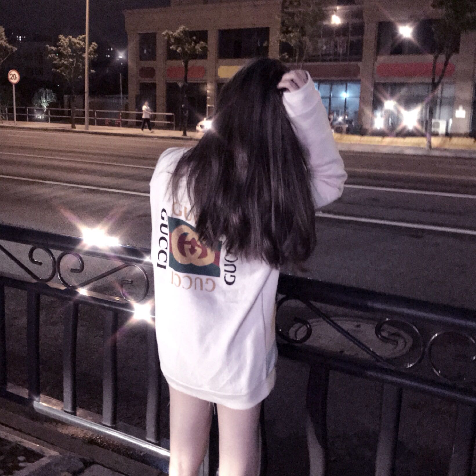 长发性感时尚清新性感微信女头