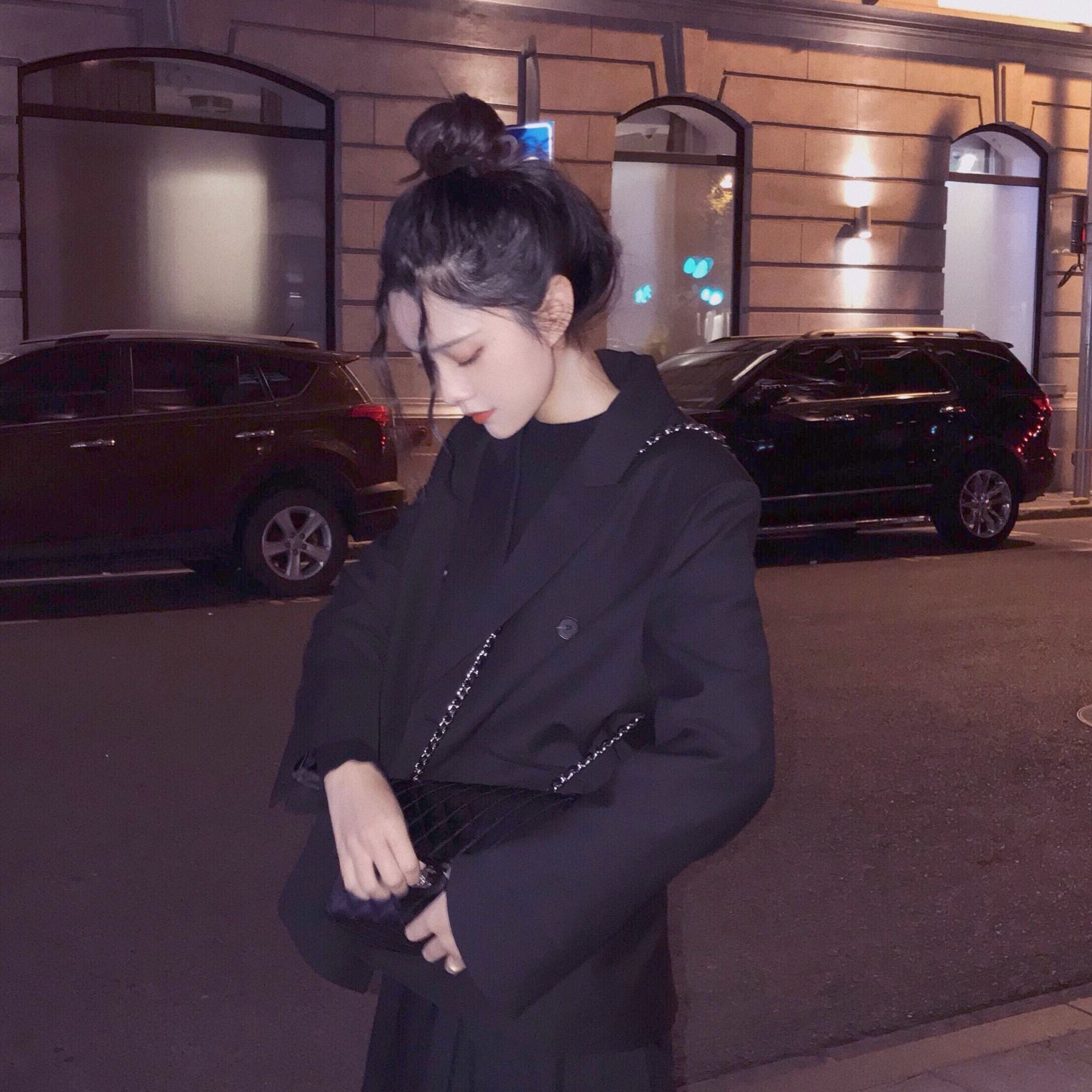 长发性感时尚清新性感微信女头