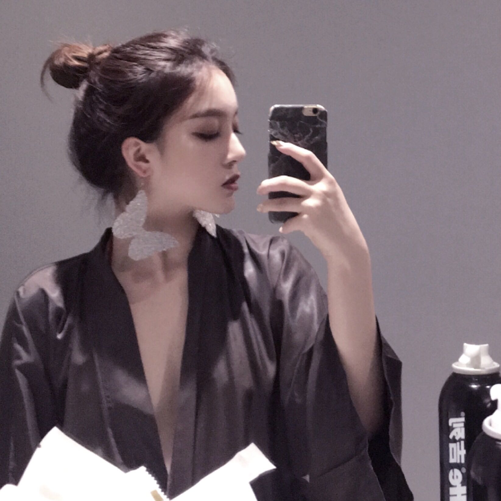 长发性感时尚清新性感微信女头