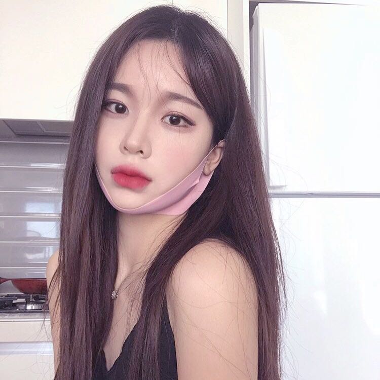 长发性感时尚清新性感微信女头