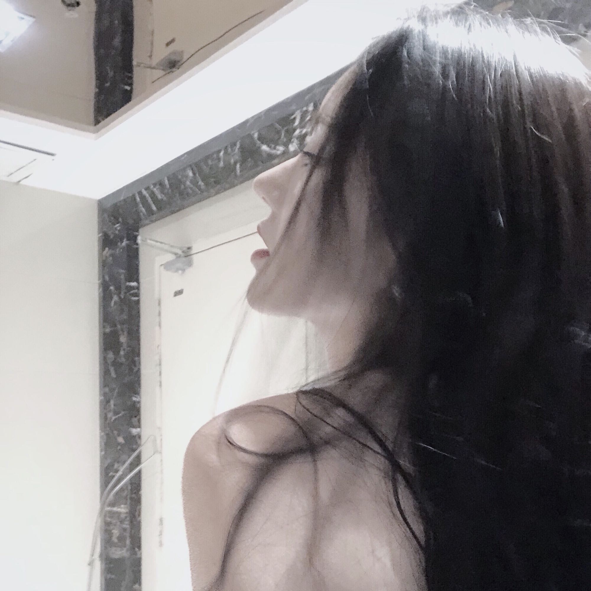 长发性感时尚清新性感微信女头