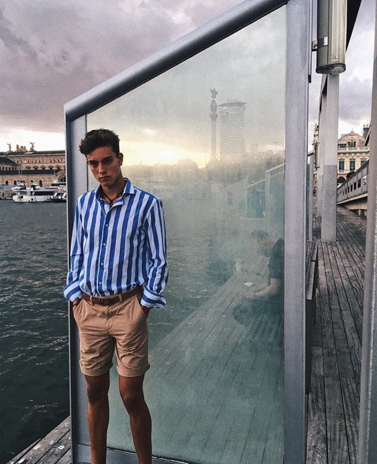 微信帅气纹身欧美男头