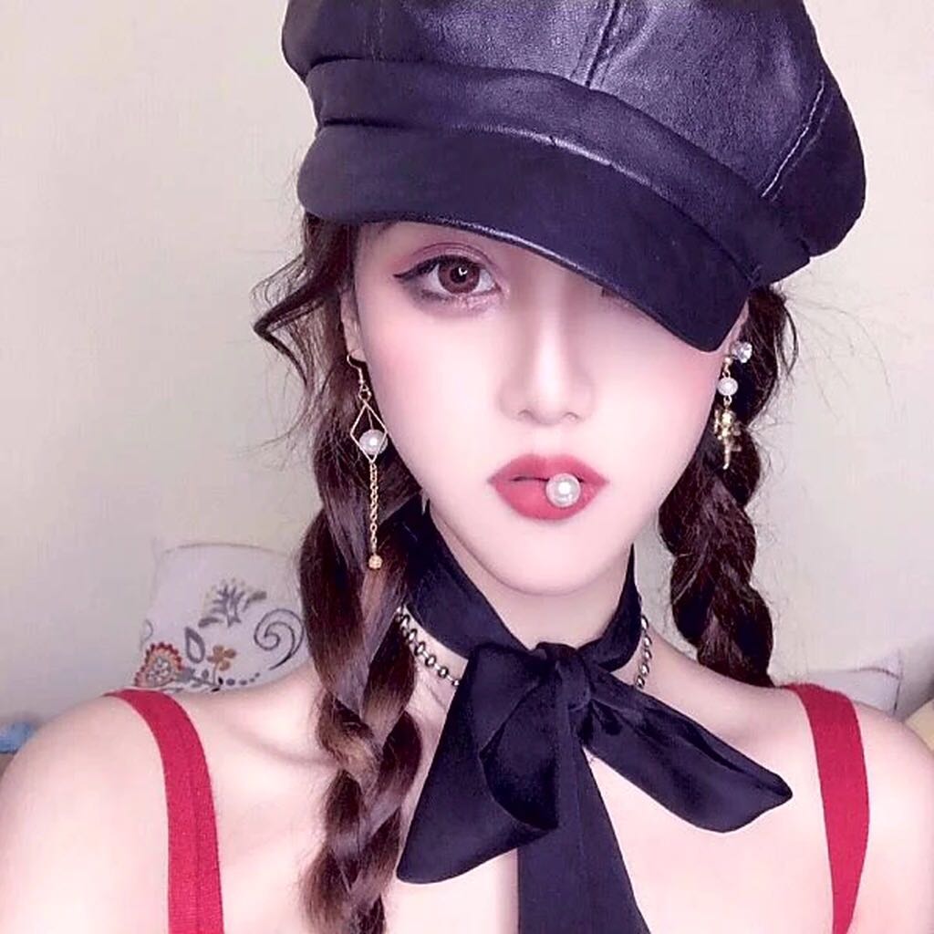 长发性感时尚清新性感微信女头