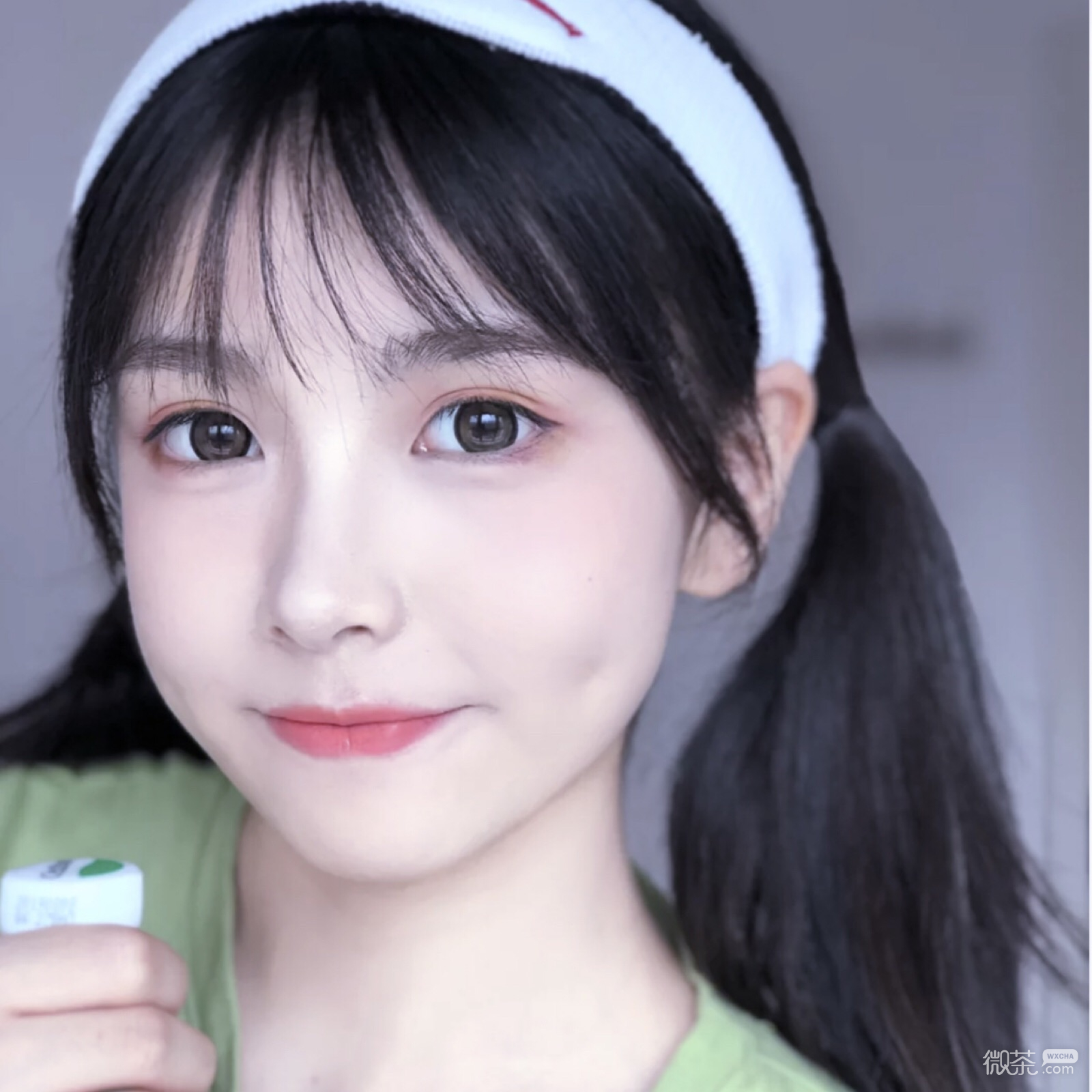 微信清新漂亮文艺女头