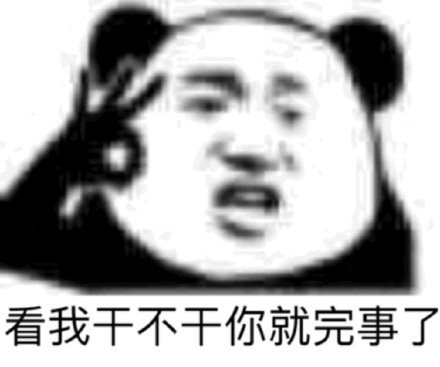 熊猫头怼人表情包