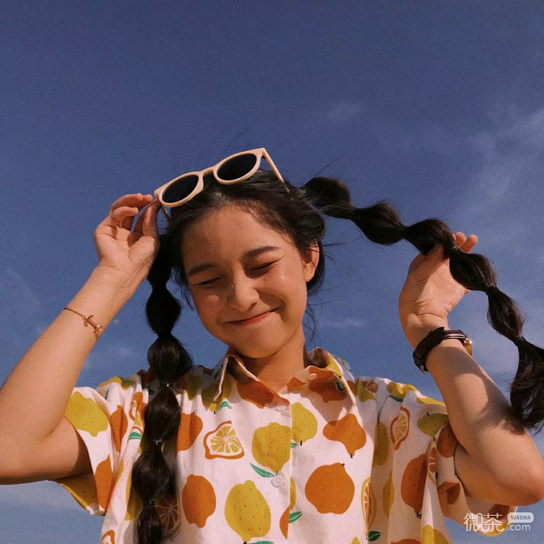 阳光清纯性感微信女头