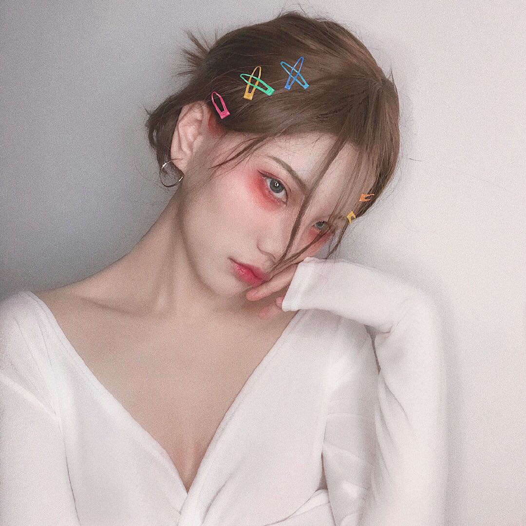 清新时尚性感女头