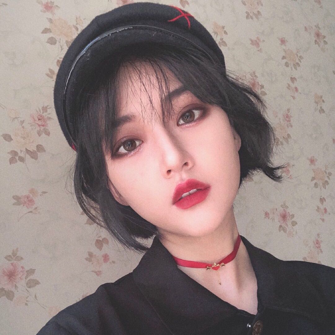 清新时尚性感女头