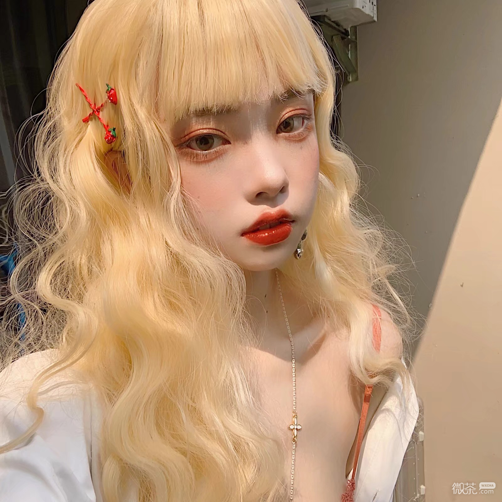阳光清纯性感微信女头