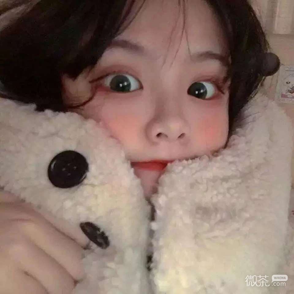 微信简洁文艺长发女头