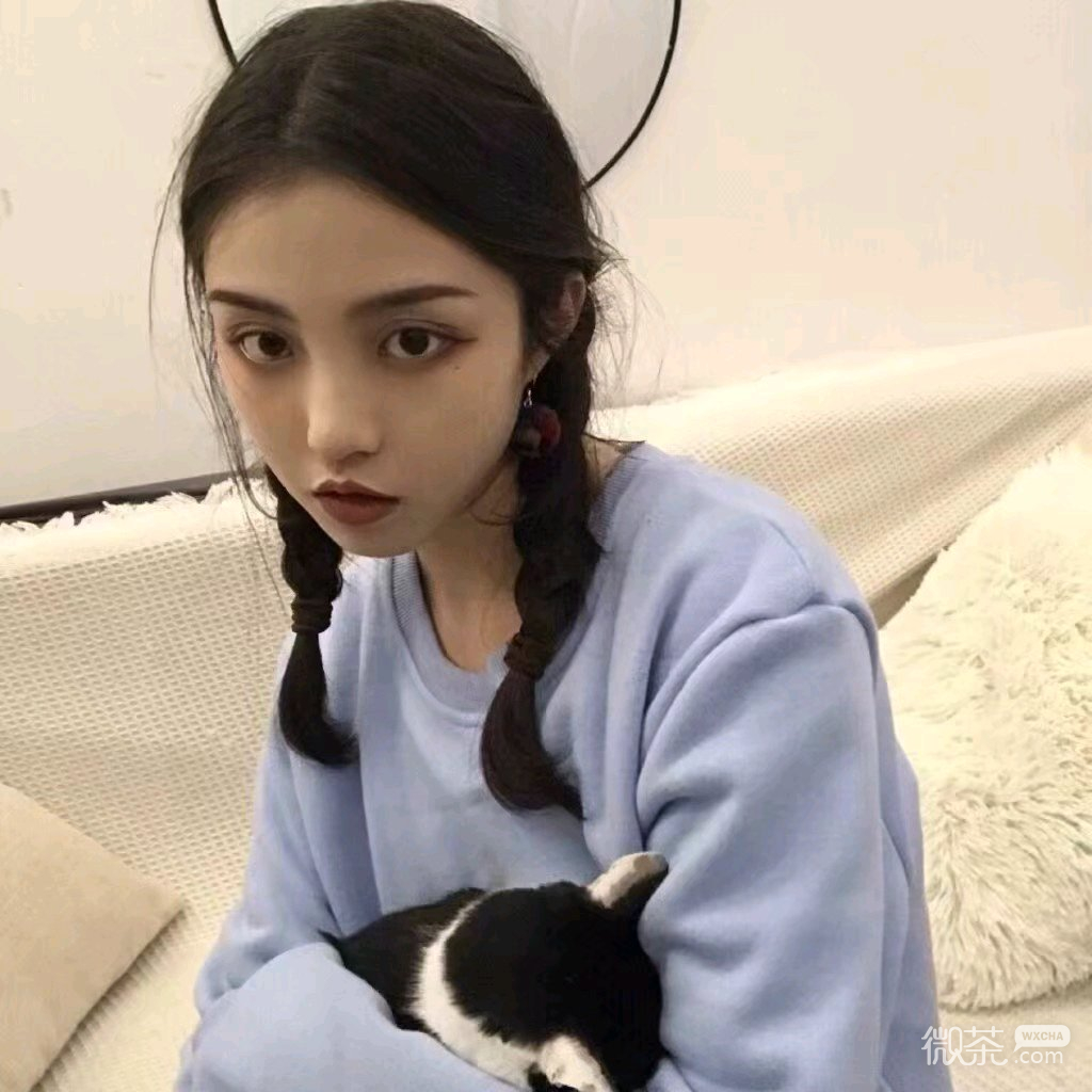 文艺深沉长发女头