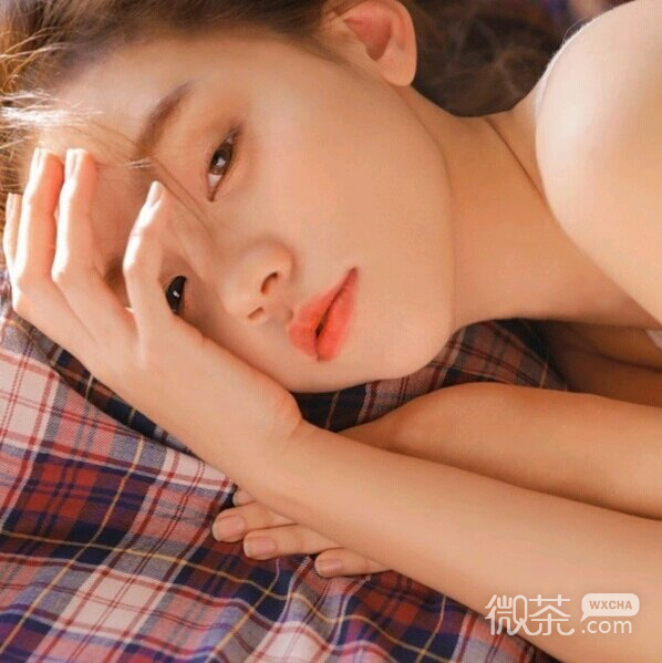 微信阳光霸气长发女头